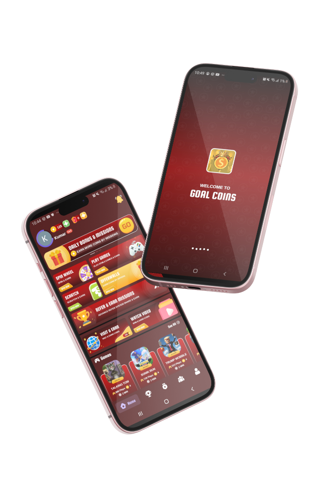 Goal Coins Reward app